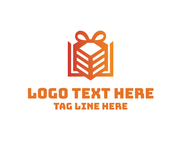 Simple Gift Box Product Logo