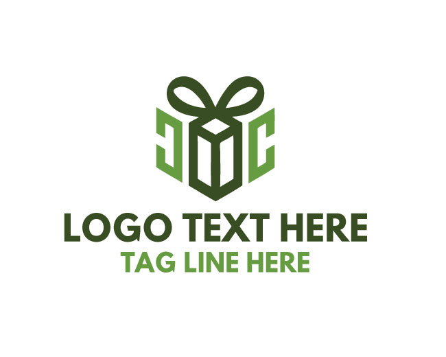 Solid Gift Box Packaging Logo