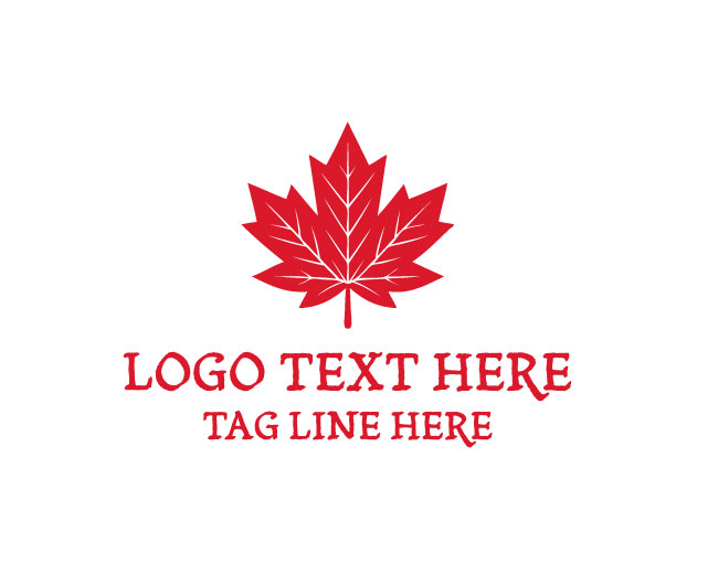 Canadian Maple Leaf Natural Logo