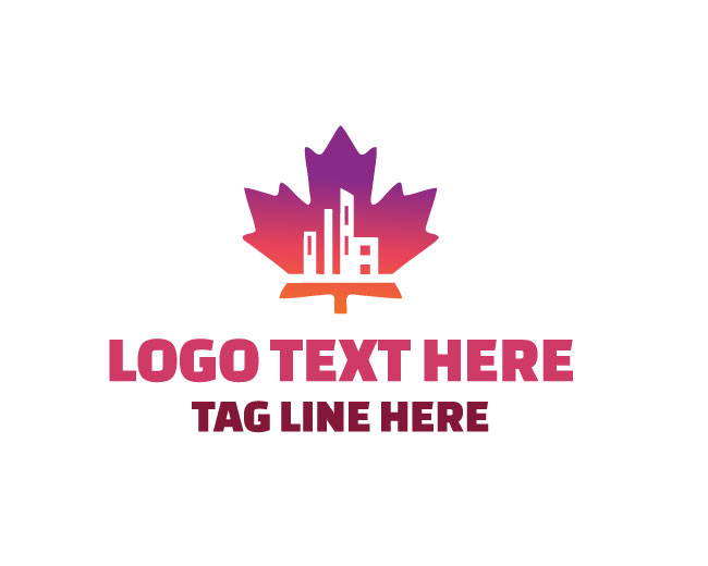 Canadian Maple Leaf Infrastructure Logo