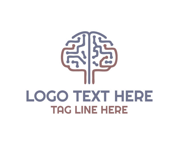 AI Brain System Tech Logo