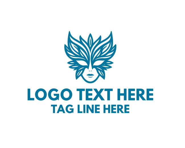 Decorative Theatre Mask Logo
