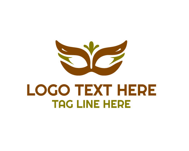 Decorative Pattern Mask Logo