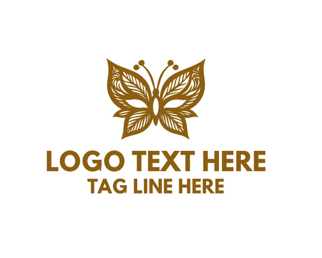 Decorative Modern Mask Logo