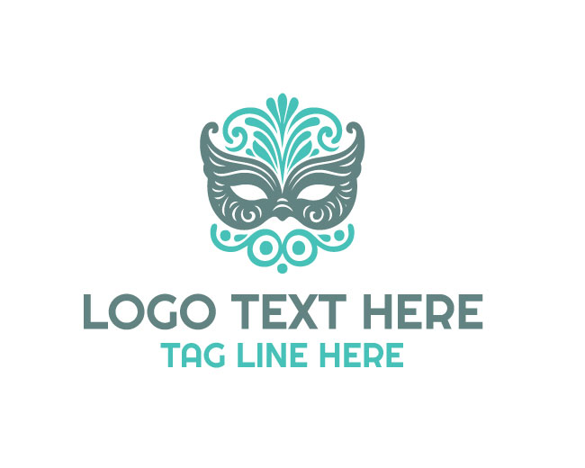 Decorative Mask Clean Logo