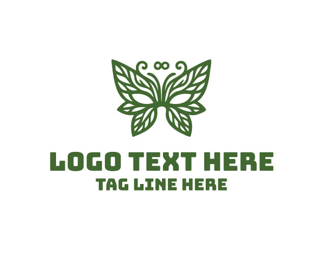 Decorative Mask Minimal Logo