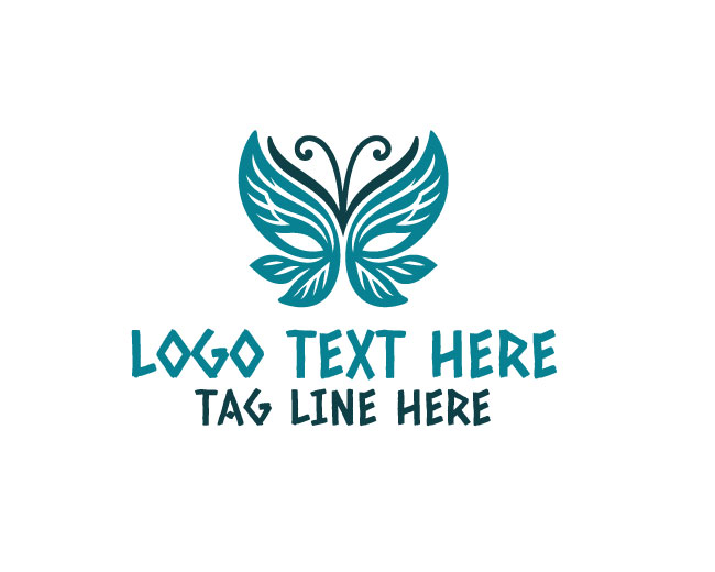 Decorative Mask Modern Brand Logo