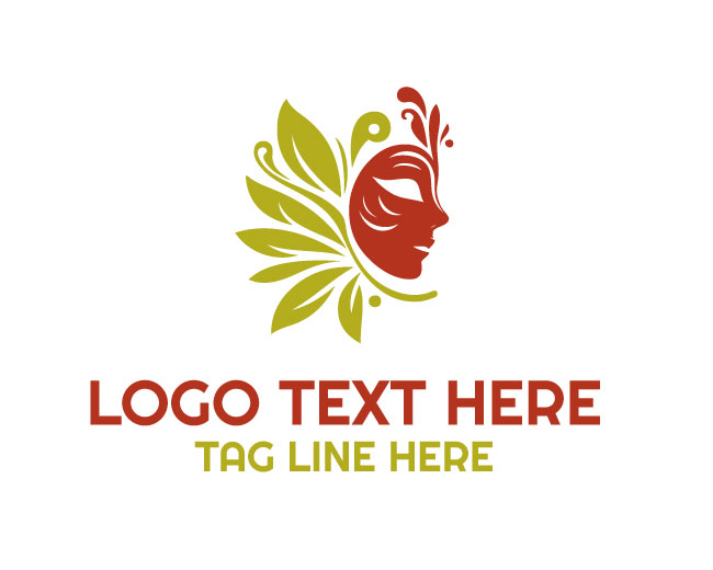Creative Decorative Mask Logo