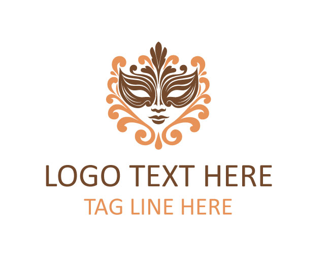 Basic Decorative Mask Logo
