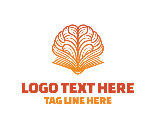 Open Book Education Brain Logo