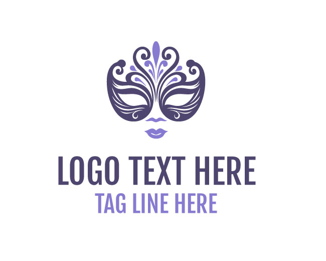 Neat Decorative Mask Logo