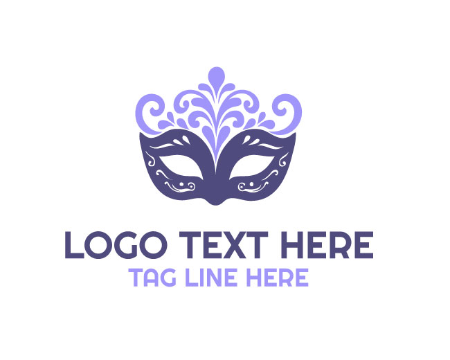 Pure Decorative Mask Logo