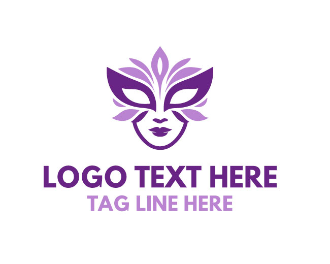 Structured Decorative Mask Logo