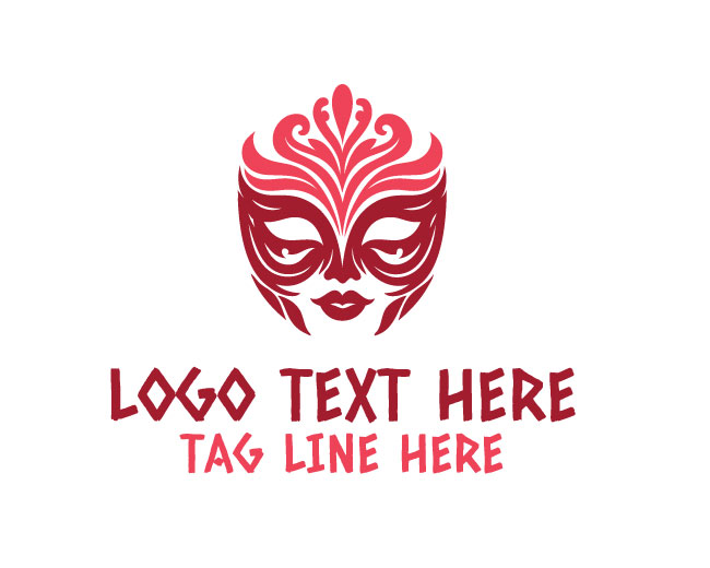 Clear Decorative Mask Logo