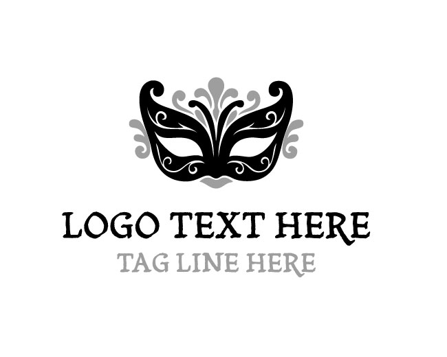 Classic Simple Decorative Mask Logo
