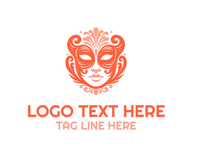 Professional Decorative Mask Logo