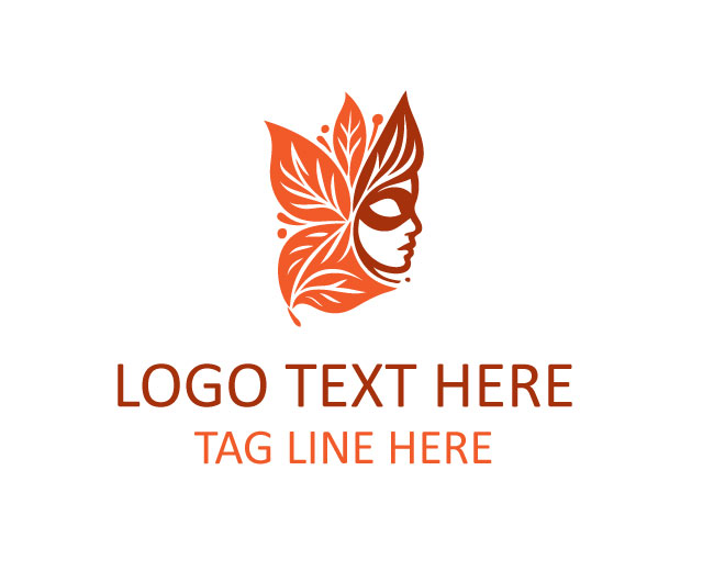 Sleek Decorative Mask Logo