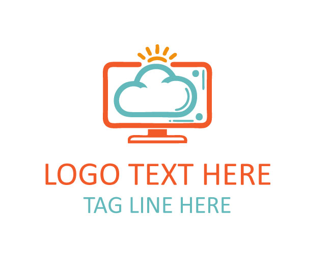 Basic TV Icon Logo