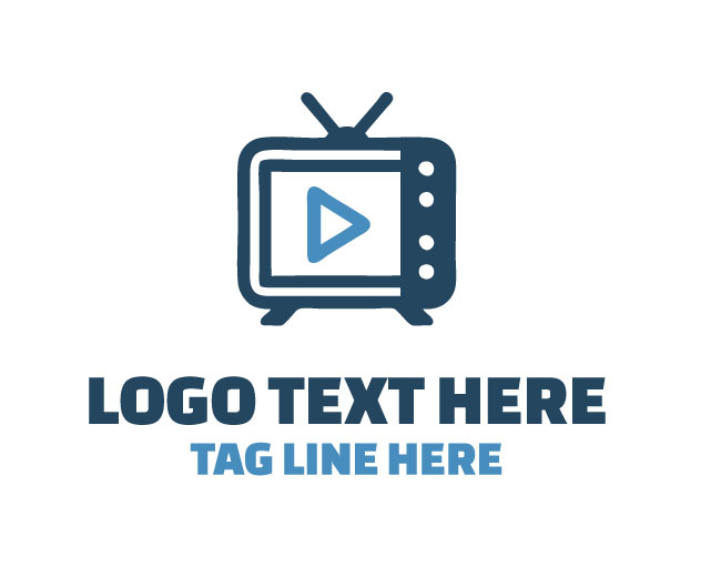 Straight Frame TV Logo