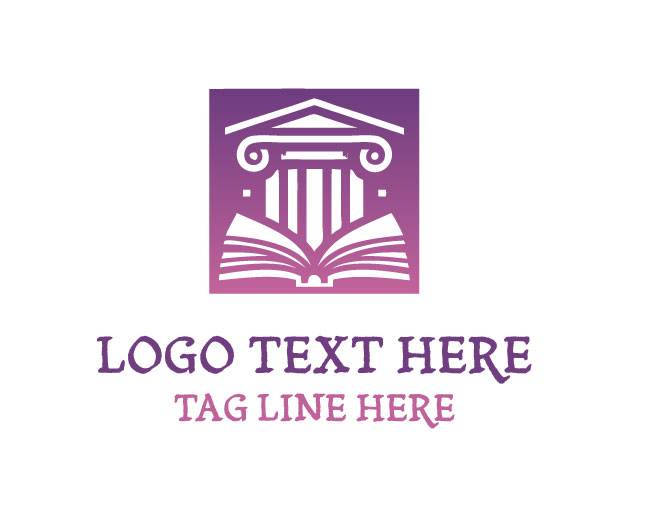 Education Book Tutorial Logo