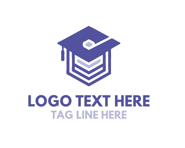 Graduation Cap Reading Club Logo