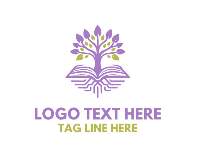 Education Book Learning Path Logo