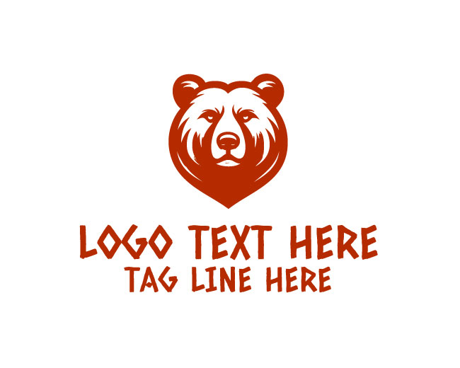  Wild Bear Nature Logo