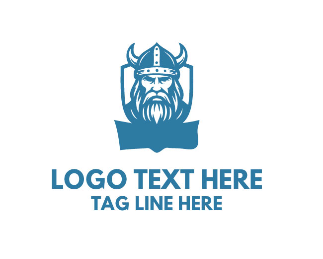 Minimal Viking Symbol Logo
