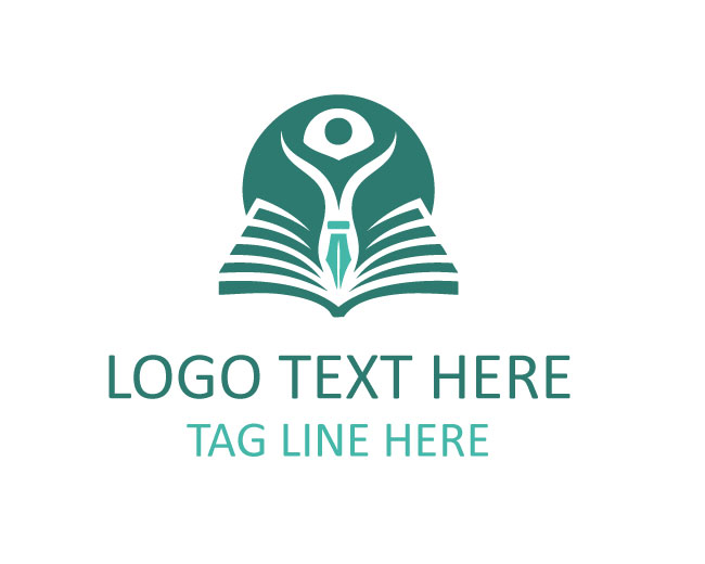 Education Book Learning Human Logo