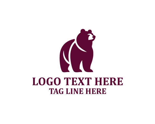 Wild Bear brown Logo