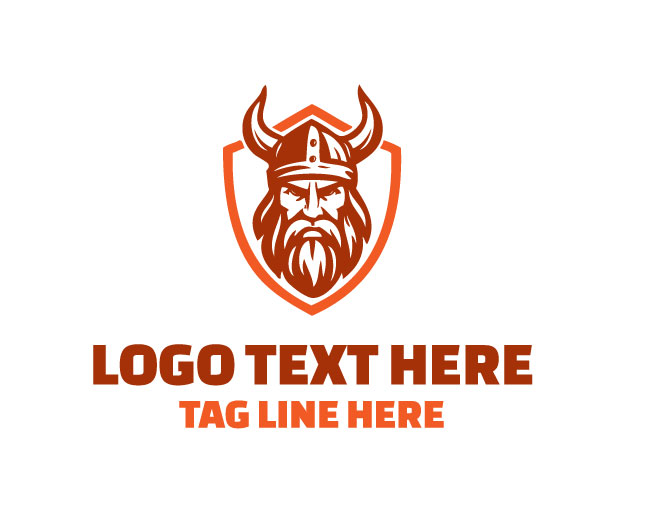 Clean Viking Icon Logo