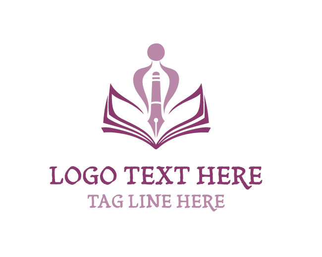 Education Book Reading Logo