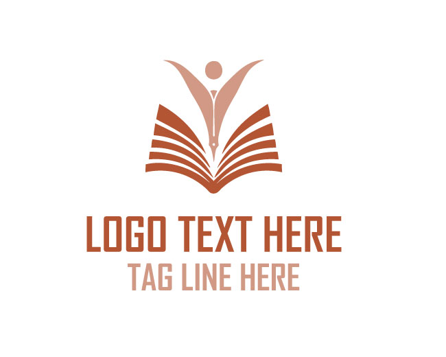 Education Book Reading Platform Logo