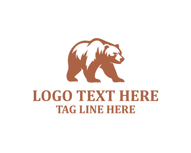 Wild Bear Graphic Logo