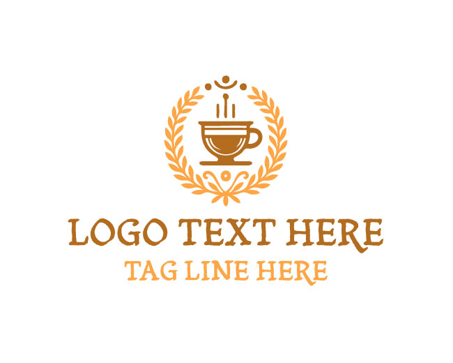 Minimal Coffee Cup Logo