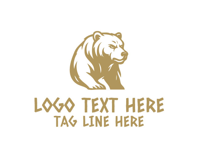 Wild Bear Premium Logo