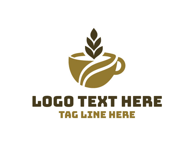 Coffee Cup Icon Logo
