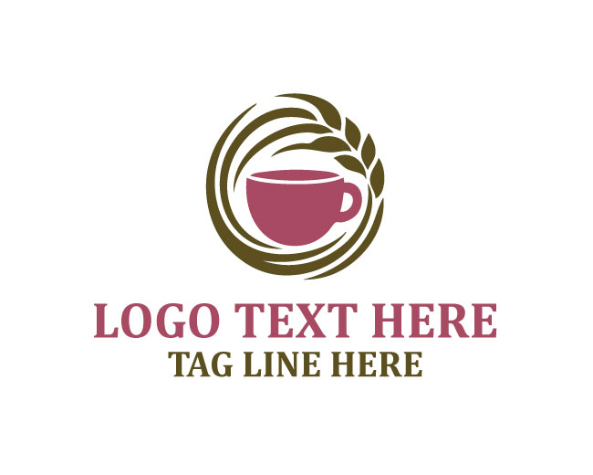 Modern Coffee Cup Icon Logo