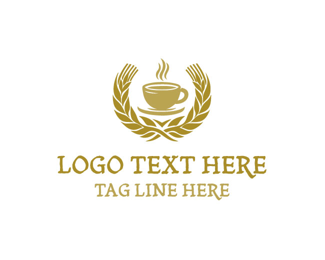 Solid Coffee Cup Logo