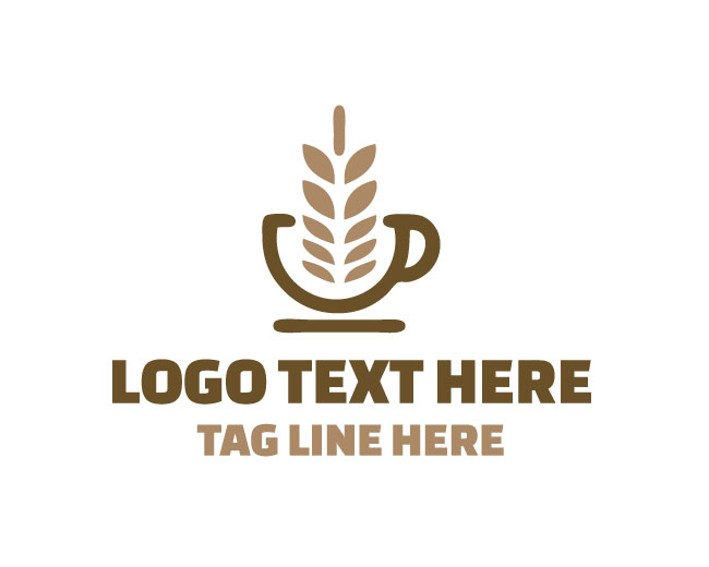 Filled Coffee Cup Logo