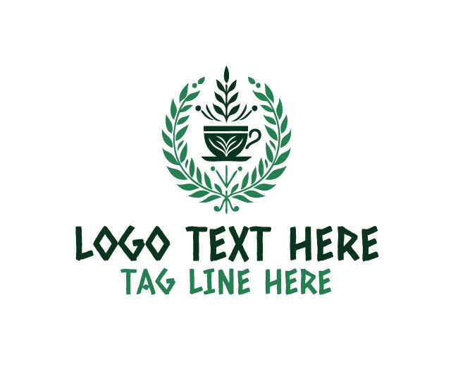 Modern Solid Coffee Cup Logo