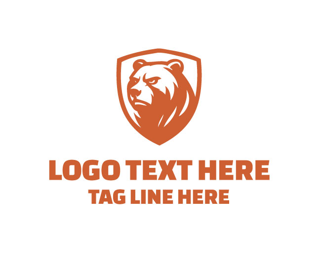 Shield Wild Bear Logo
