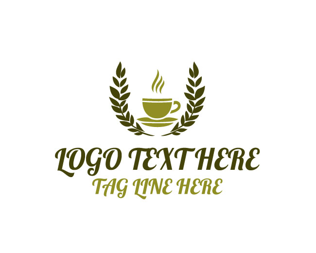 Soft Solid Coffee Cup Logo