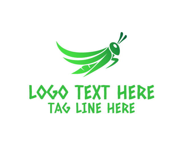 Grasshopper Nature Logo