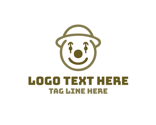 Party Clown Happy Logo