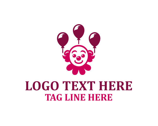Party Clown Kids Event Logo