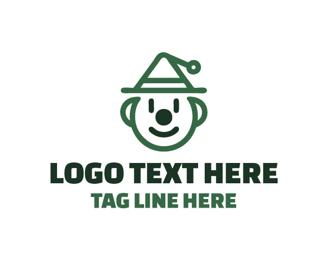 Party Clown Jester Logo