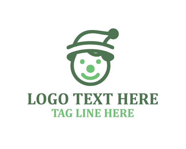 Party Clown Cap Logo
