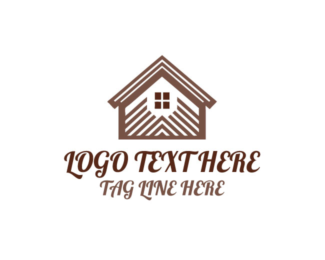 Abstract Roofing Symbol Logo