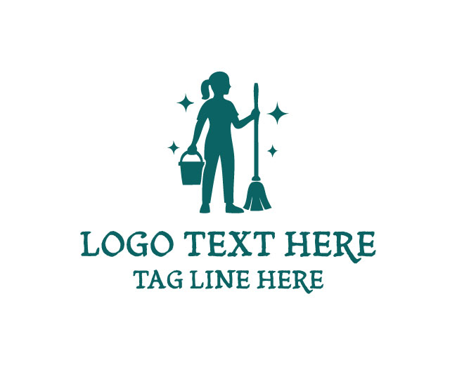 Cleaning Liquid Bottle Logo